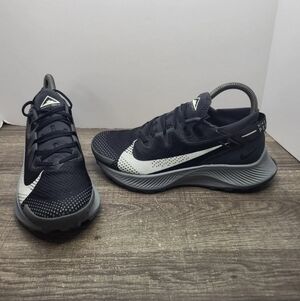 Nike Pegasus Trail 2 Women's Size 7.5 US CK4309-002 Black Gray Athletic Shoes